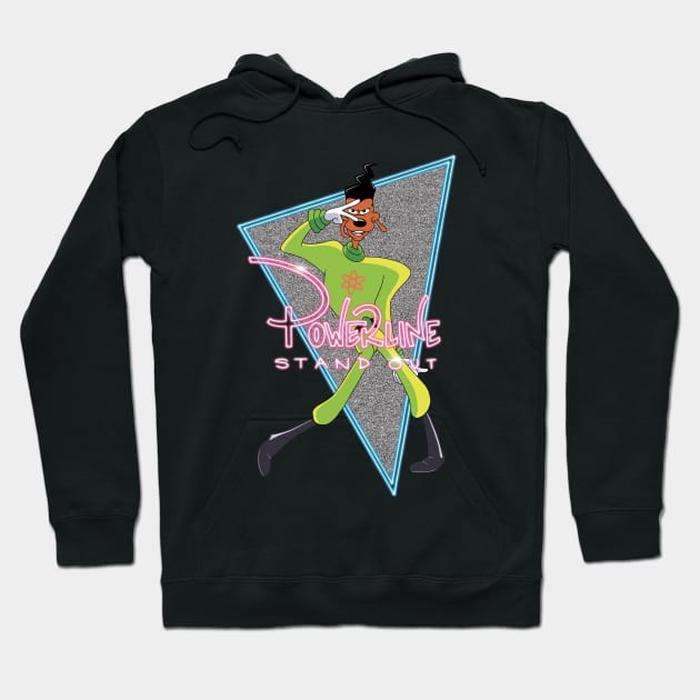 Powerline Stand Out Hoodie by Leevie